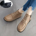 Vintage Style Genuine Leather Women Boots