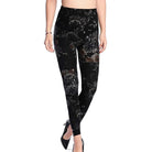  Print Flower Leggings Leggins 