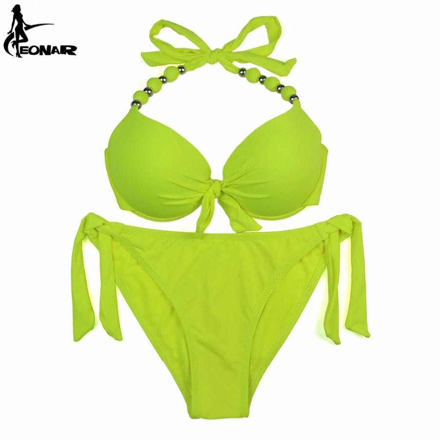 EONAR Women Bikini Offer Combined Size Swimsuit Push