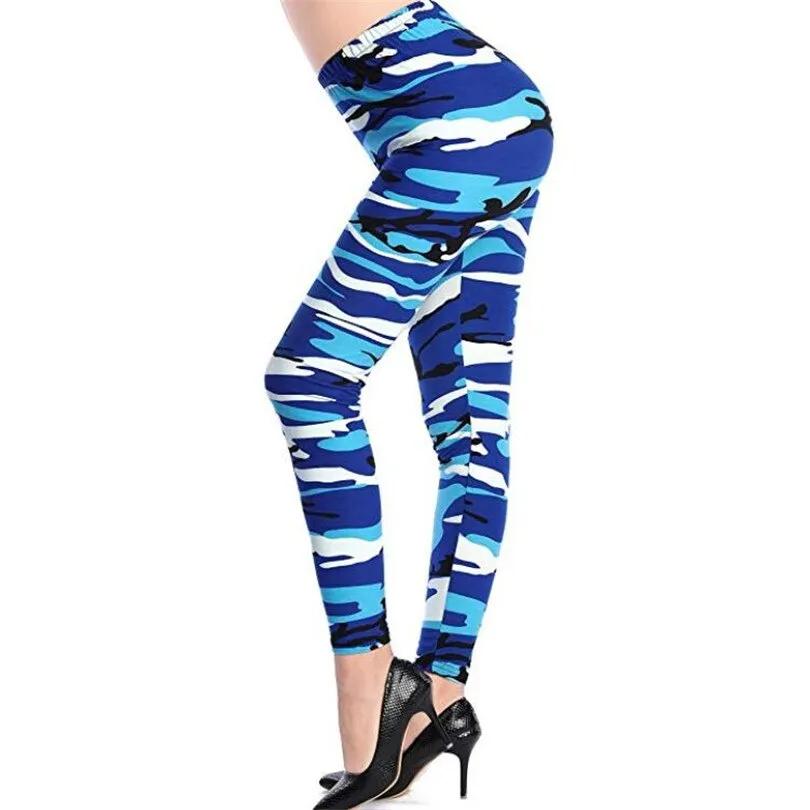 New Print Flower Leggings Leggins Push Up Legins Guitar Plaid Thin Nin