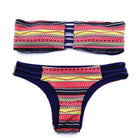 BANDEA Brazilian Bikini Print Swimwear women Strapless biquini Bandeau