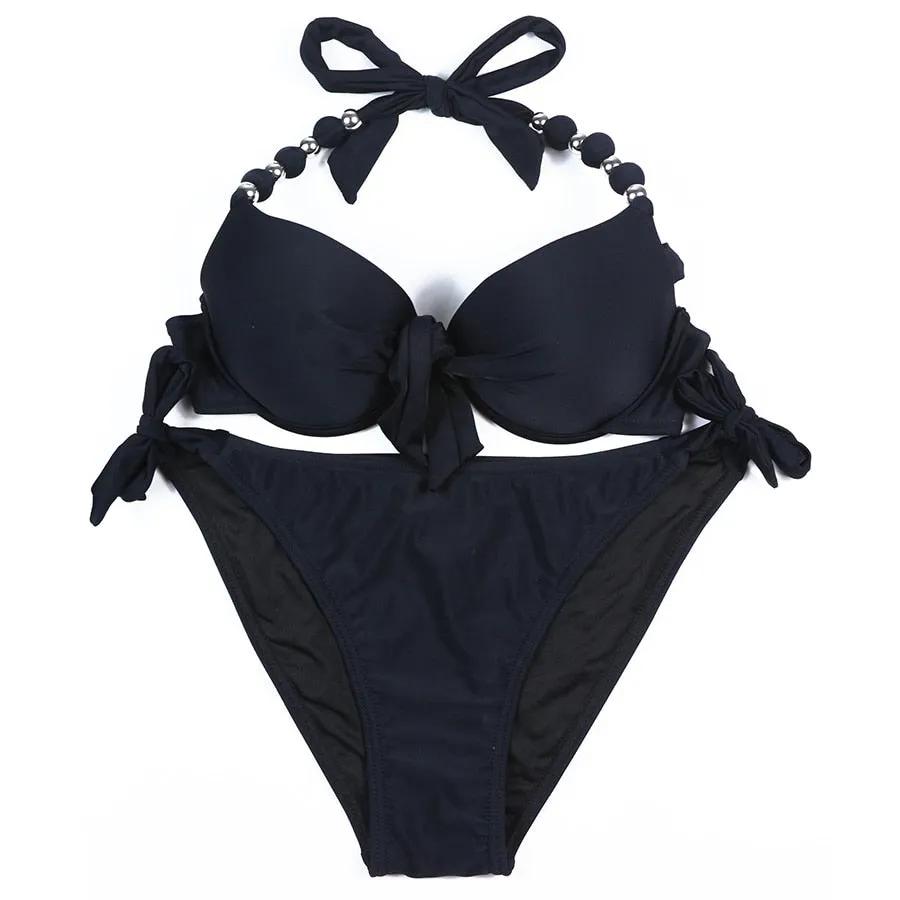 EONAR Women Bikini Offer Combined Size Swimsuit Push