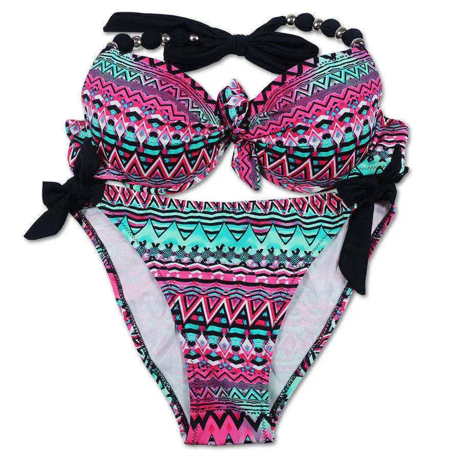 EONAR Women Bikini Offer Combined Size Swimsuit Push