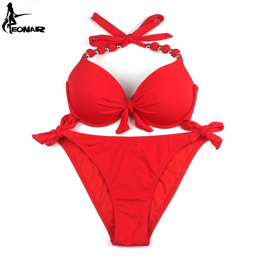 EONAR Women Bikini Offer Combined Size Swimsuit Push