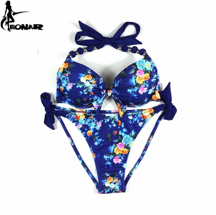 EONAR Women Bikini Offer Combined Size Swimsuit Push