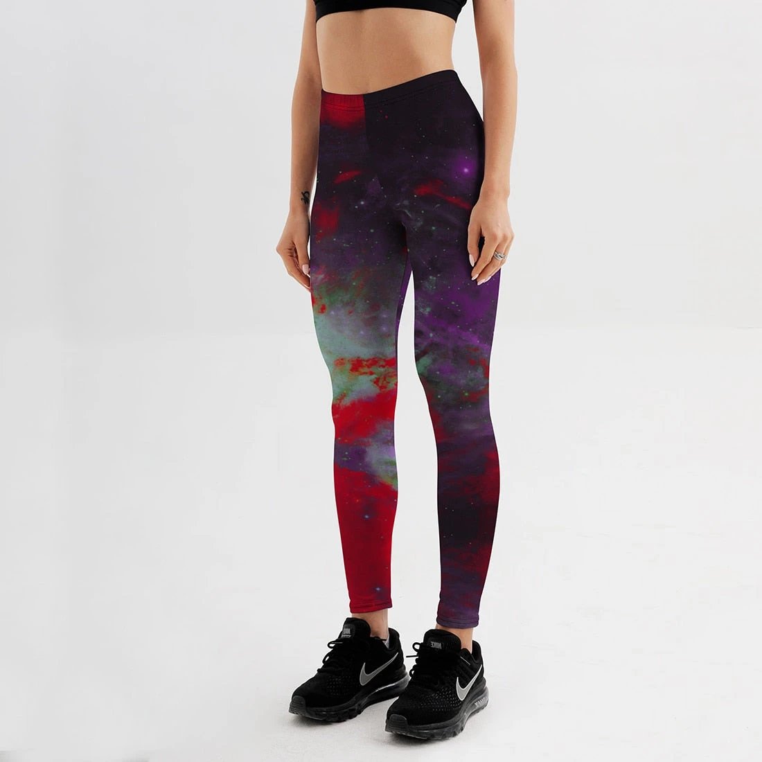 Women mini Rainbow Leggings