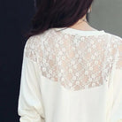 Tee Shirt Femme Korean Clothes Bat Sleeve T Shirt Women Lace